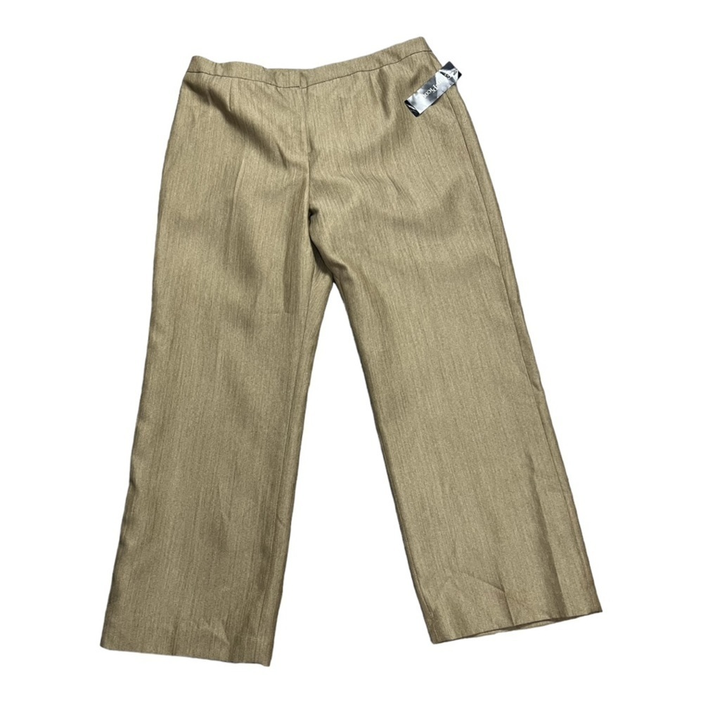 Evan-Picone Suit Pants Chevron Roll in Dijon Size 18